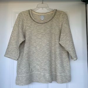 Dress Barn Sunday Collection Jeweled Sweater - 1X